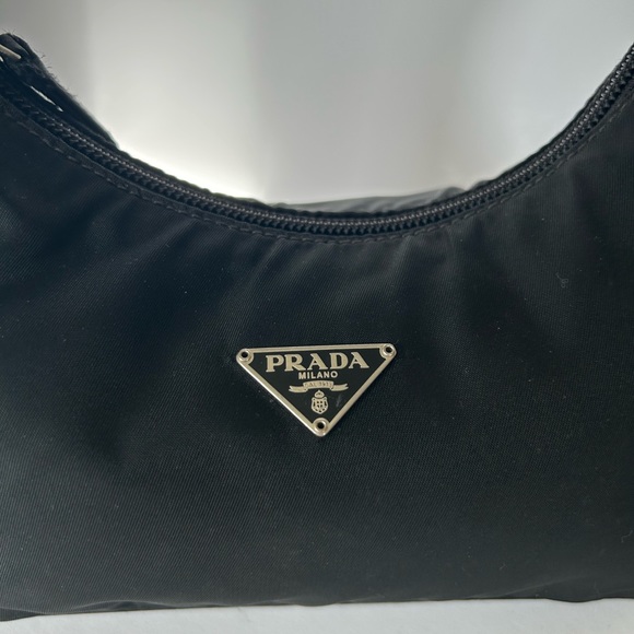 Authentic Prada Black Nylon Tessuto Bag - Picture 7 of 12
